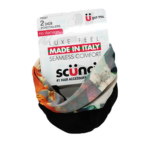 SCUNCI NO DAMAGE PONYTAILER 2CT-ASST NI