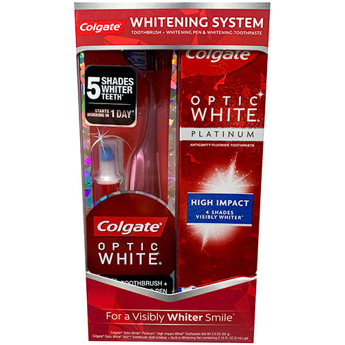 COLGATE WHITENING SYSTEM KIT(12/20)NI