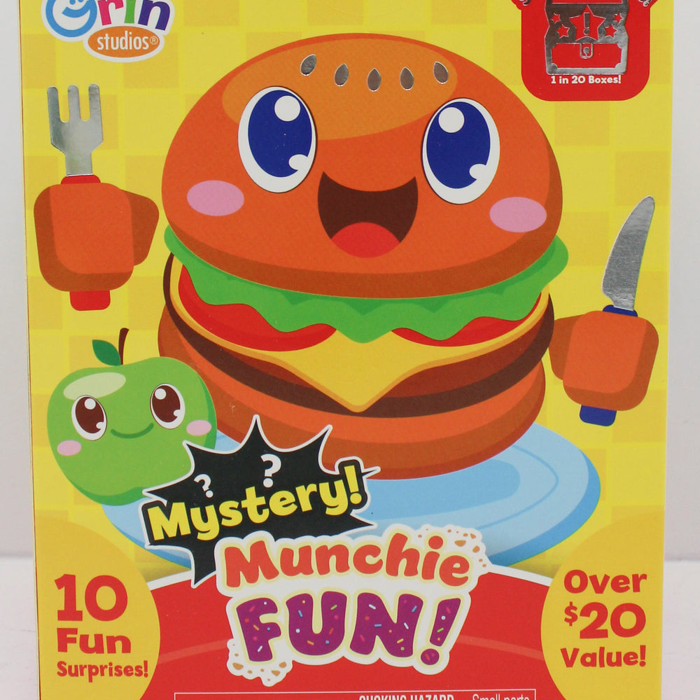 10 FUN MYSTERY SUPRISES IN BOX 5.5in x 5.5in x 7in