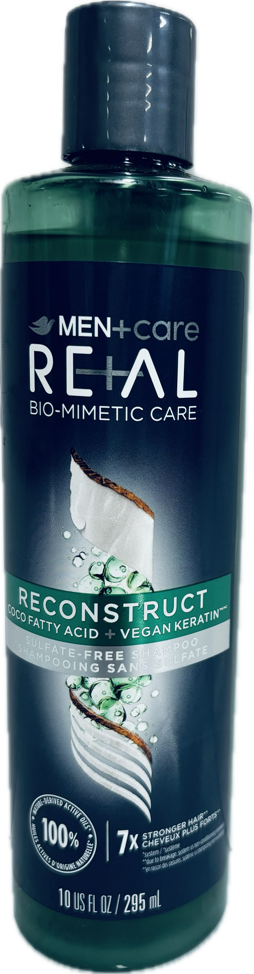 MEN+CARE REAL RECONSTRUCT SHAMPOO 10oz SULFATE FREE