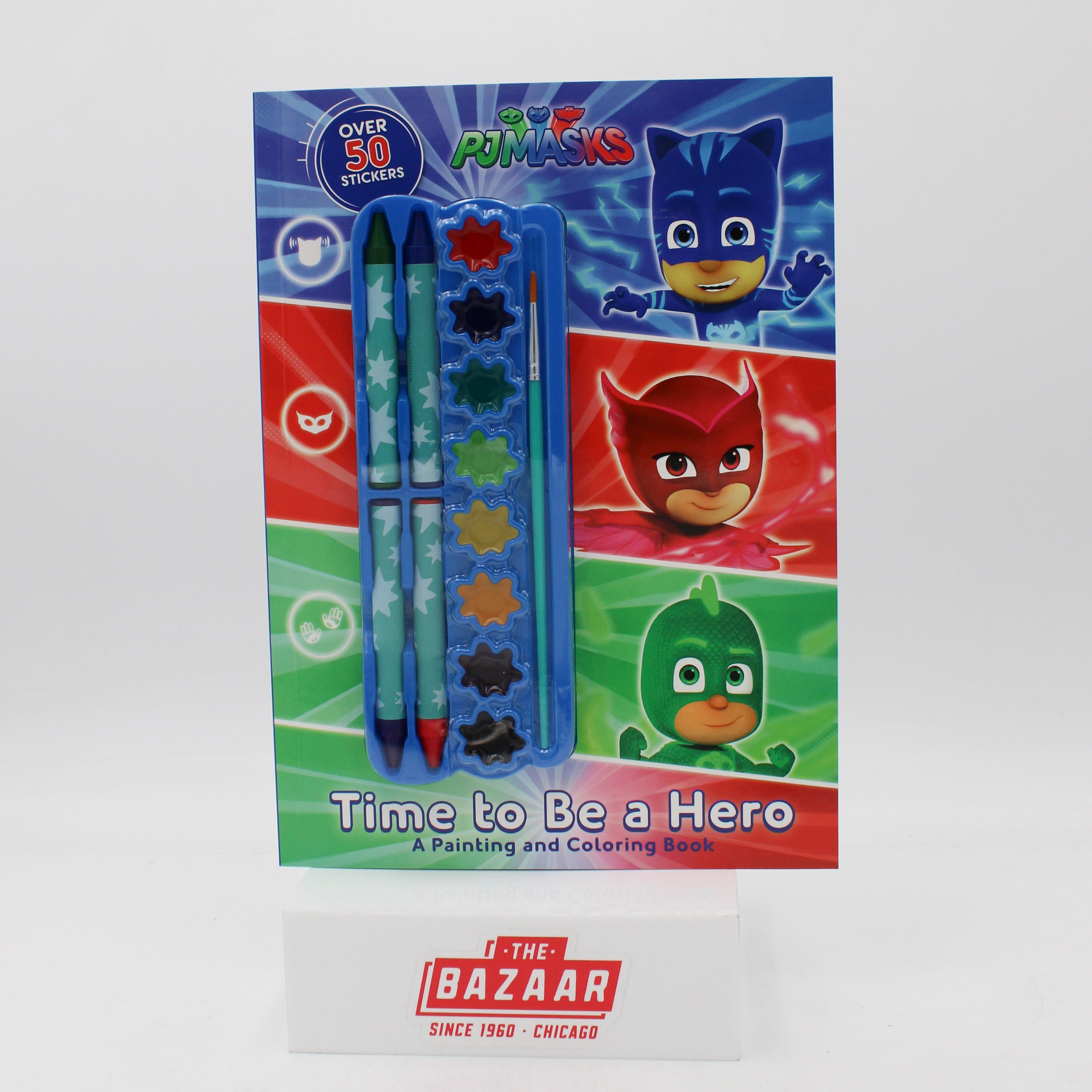PJ MASKS: TIME TO BE A HERO ACTIVITY PAPERBACK 64PG PP $9.99