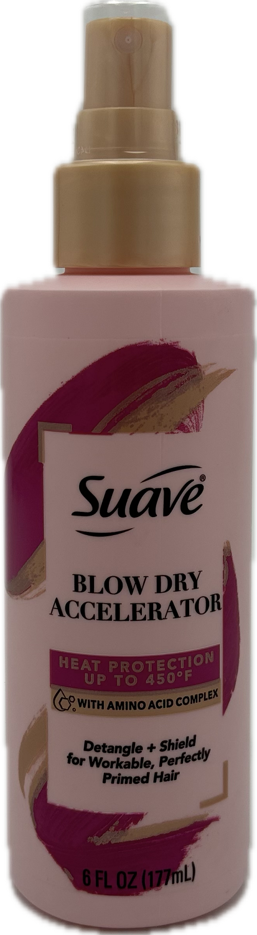 SUAVE DETANGLER 6ozPUMP BLOW DRY ACCELERATOR