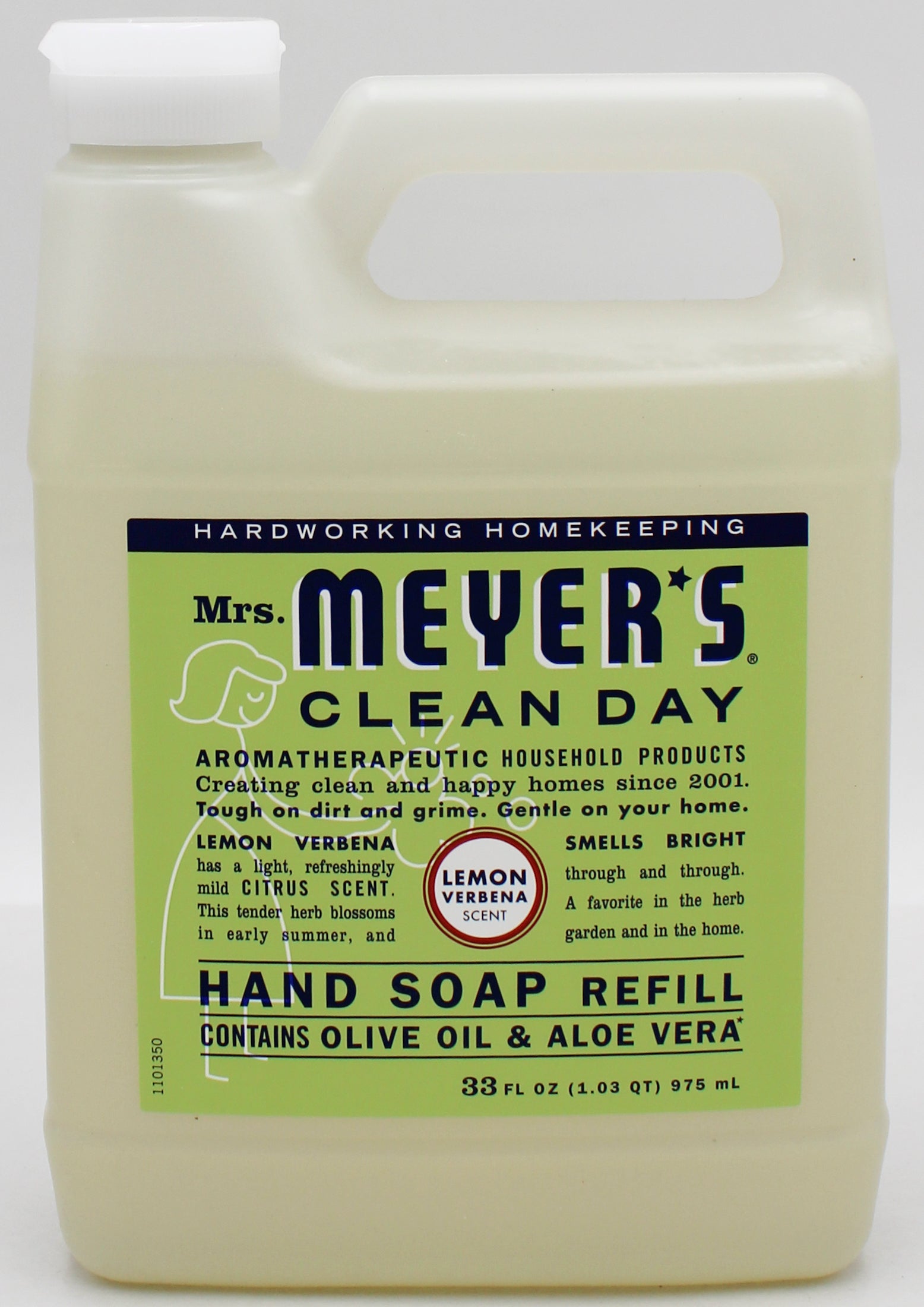 MRS MEYERS HAND SOAP REFILL LEMON VERBENA 33floz US