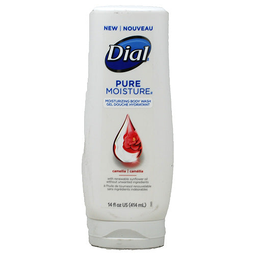 DIAL MOIST.BODYWASH 14oz-CAMELIA.