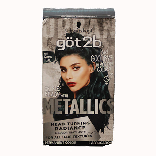 SP GOT 2B HAIR CLR METALLICS COSMIC TEAL (1APPLICATION)