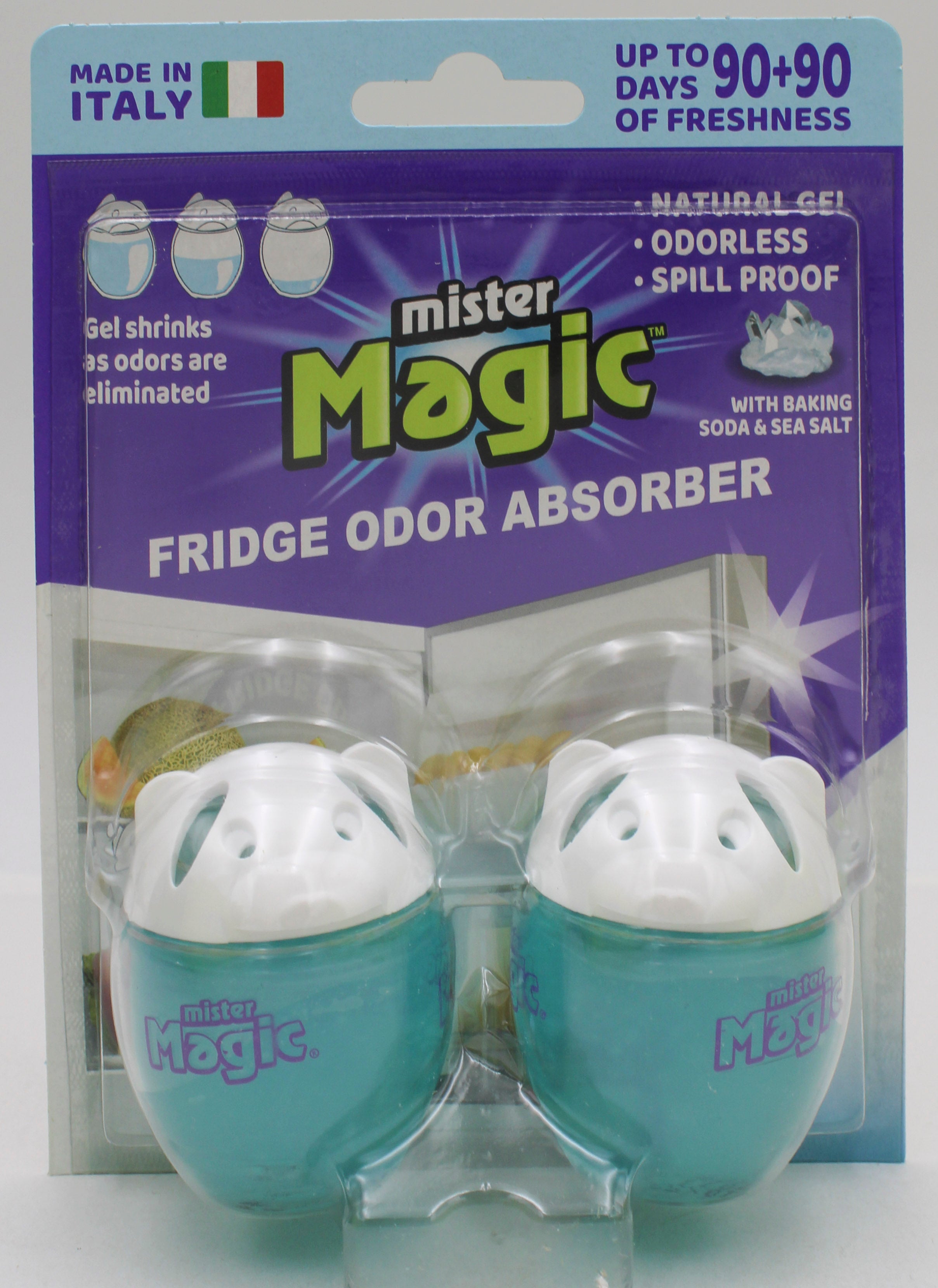 2CT FRIDGE ODOR ABSORBER - BAKING SODA