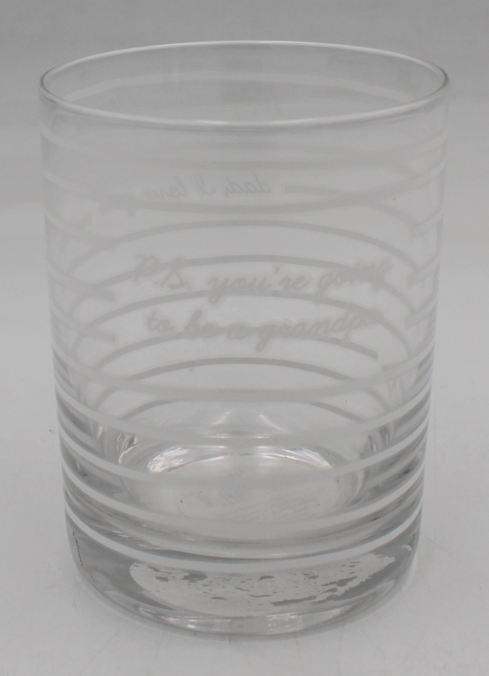 DAD, I LOVE YOU ROCKS GLASS 10oz