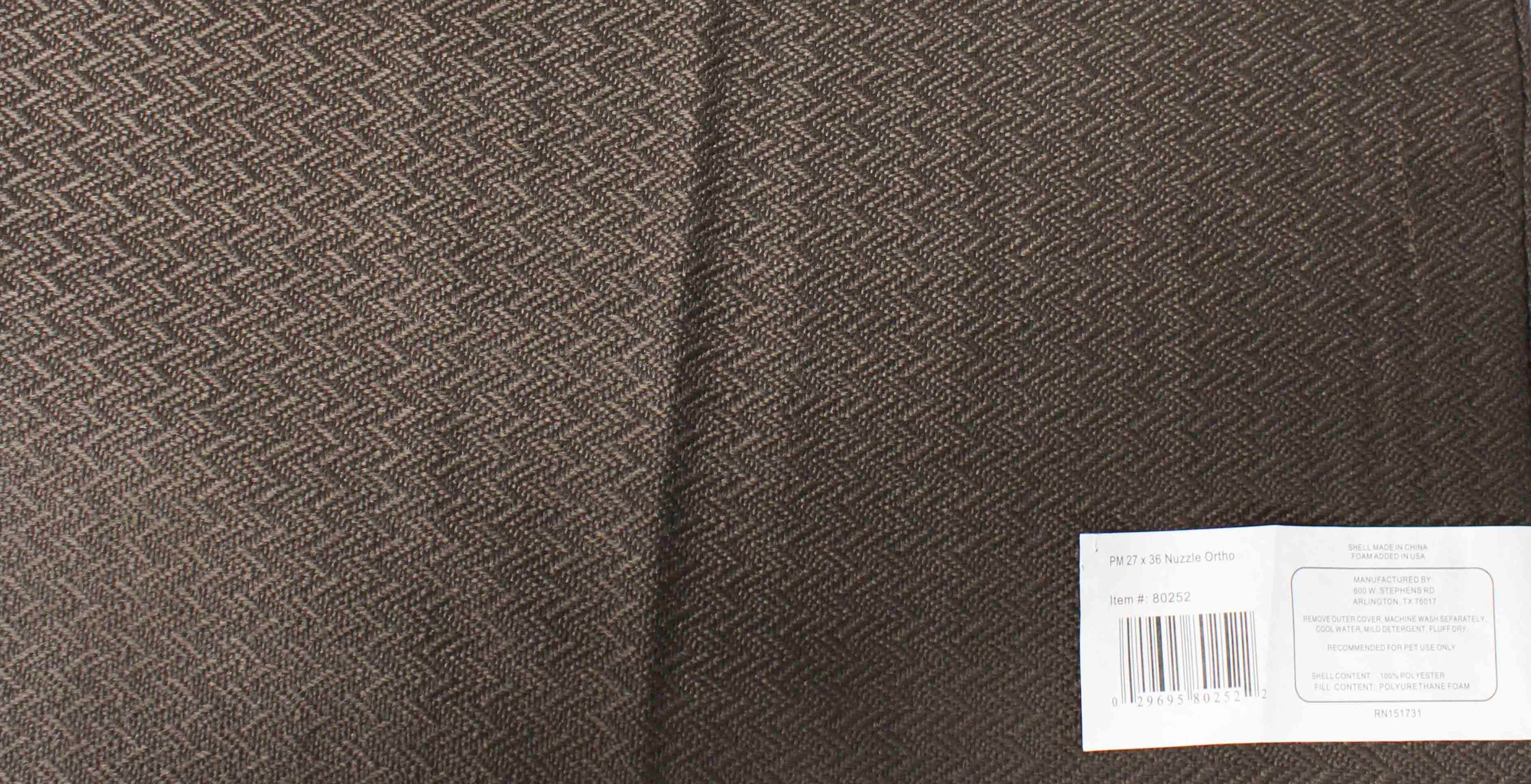 PETMATE 27X36 NUZZLE ORTHO PET BED