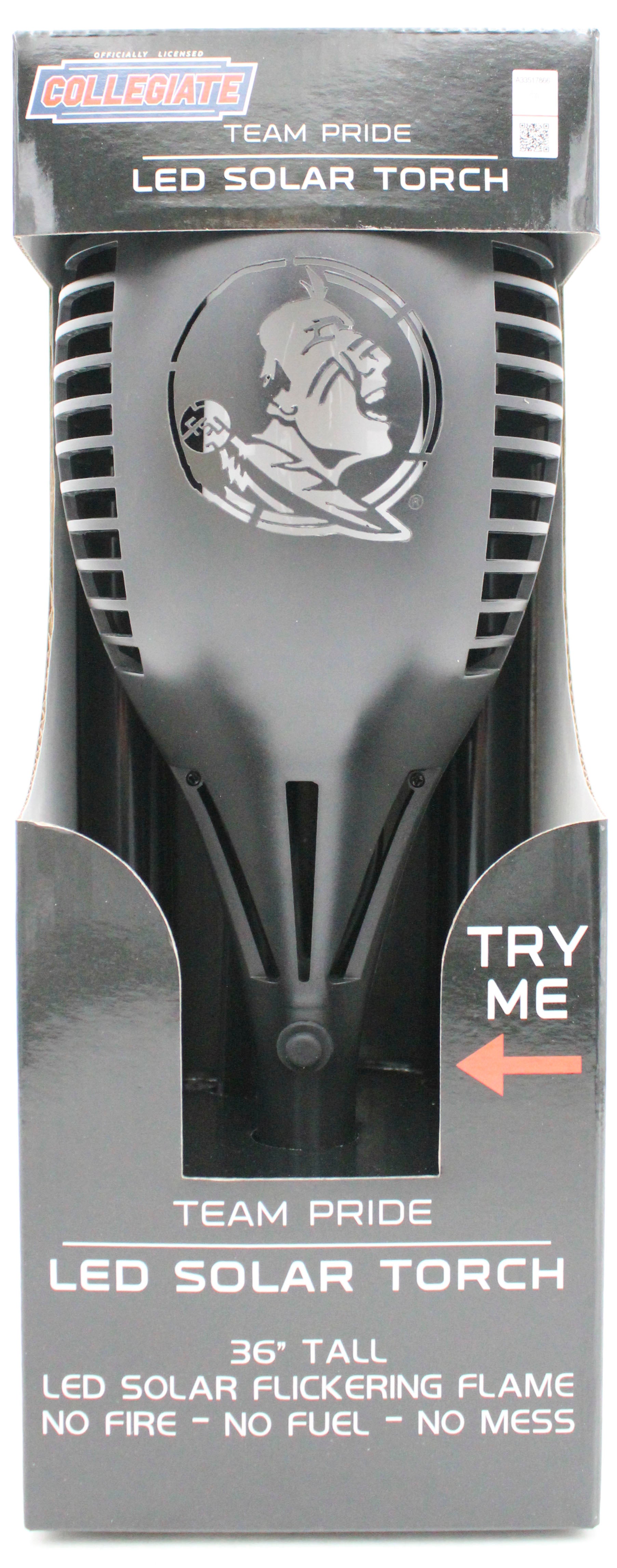 NCAA FLORIDA STATE SEMINOLES LED SOLAR TORCH 36"