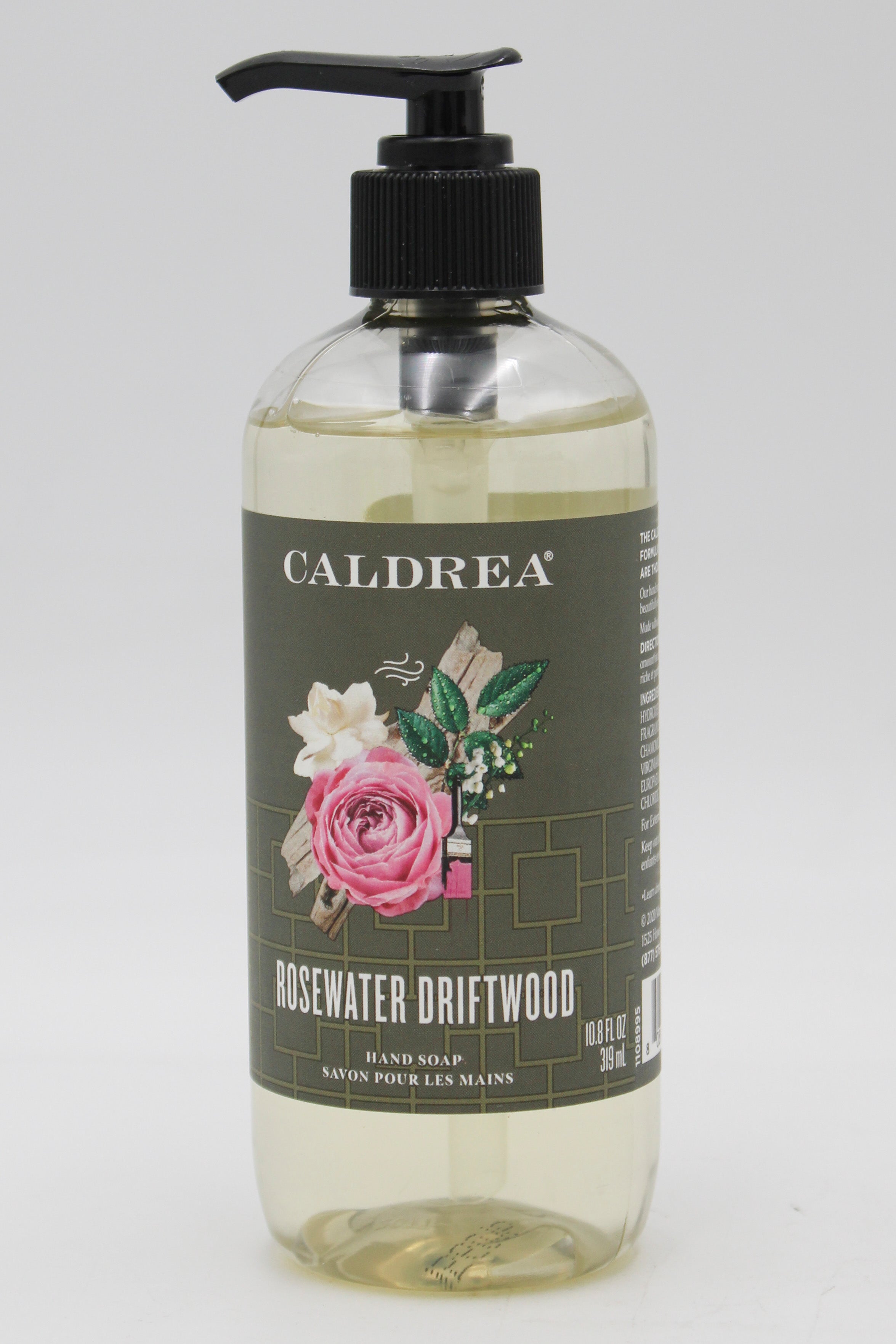 CALDREA HAND SOAP ROSEWATER DRIFTWOOD 10.8oz