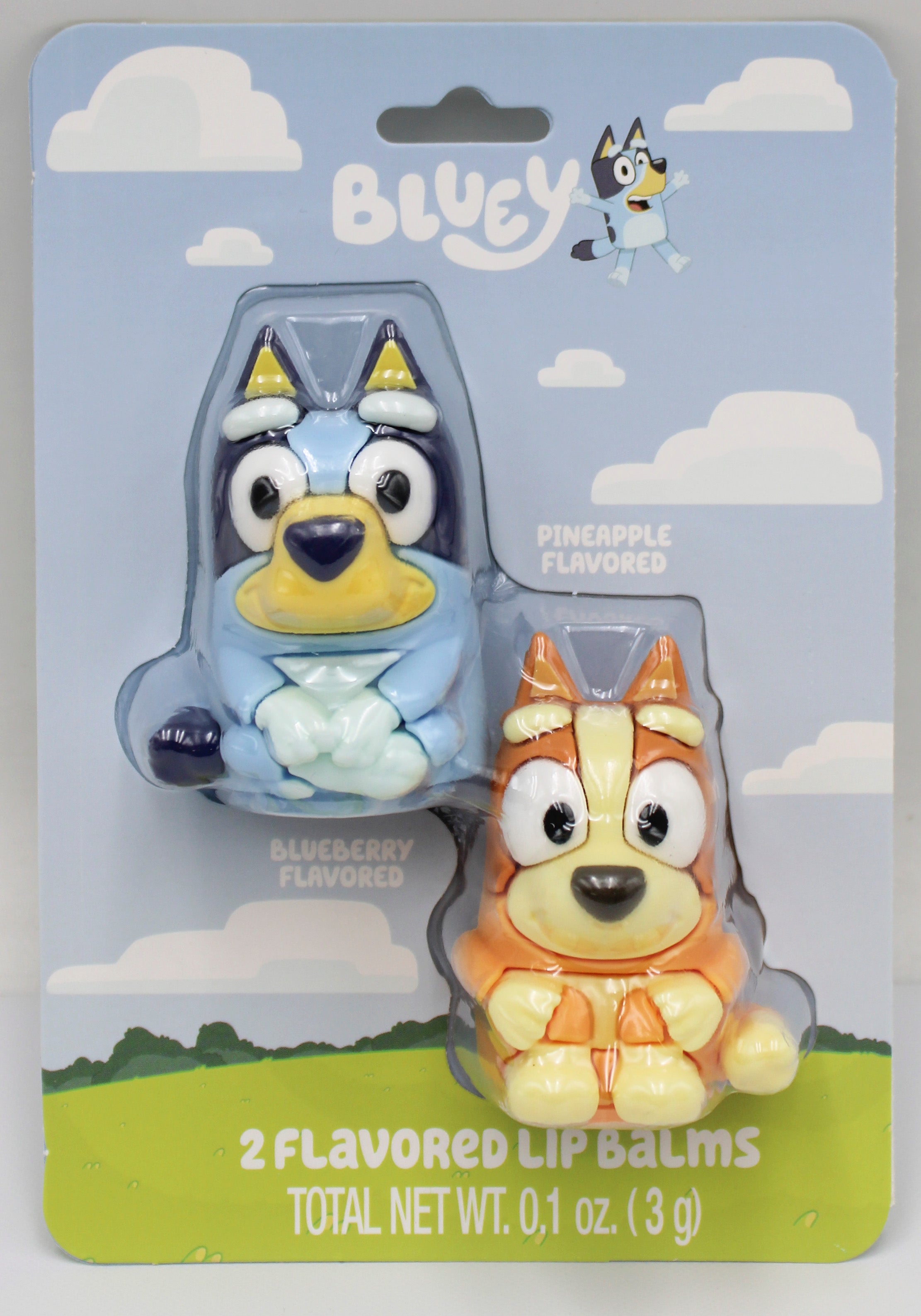 BLUEY 2PK MOLDED LIP BALM NI