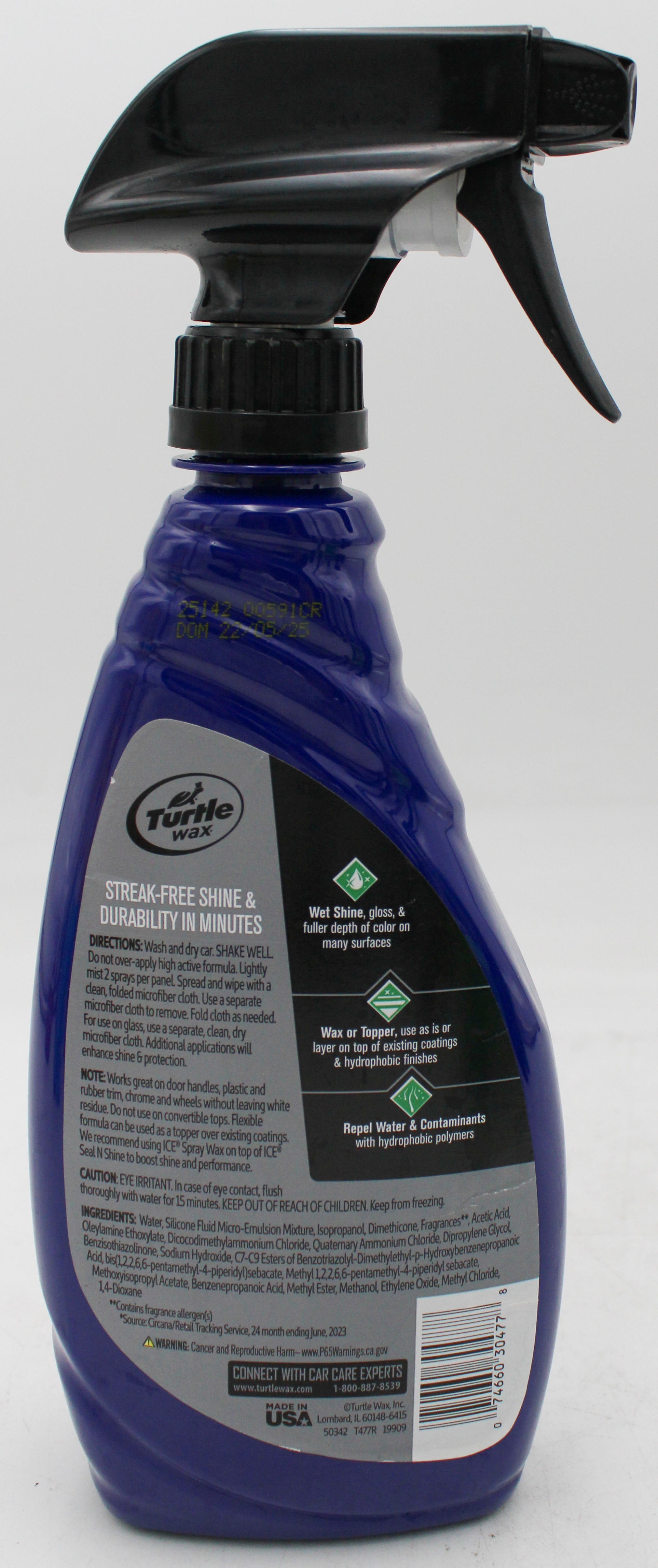 SP TURTLE WAX ICE SPRAY WAX 20FL oz