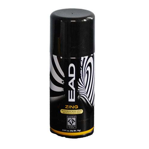 EAD MENS DEODORANT BODY SPRAY 2.5OZ-ZING