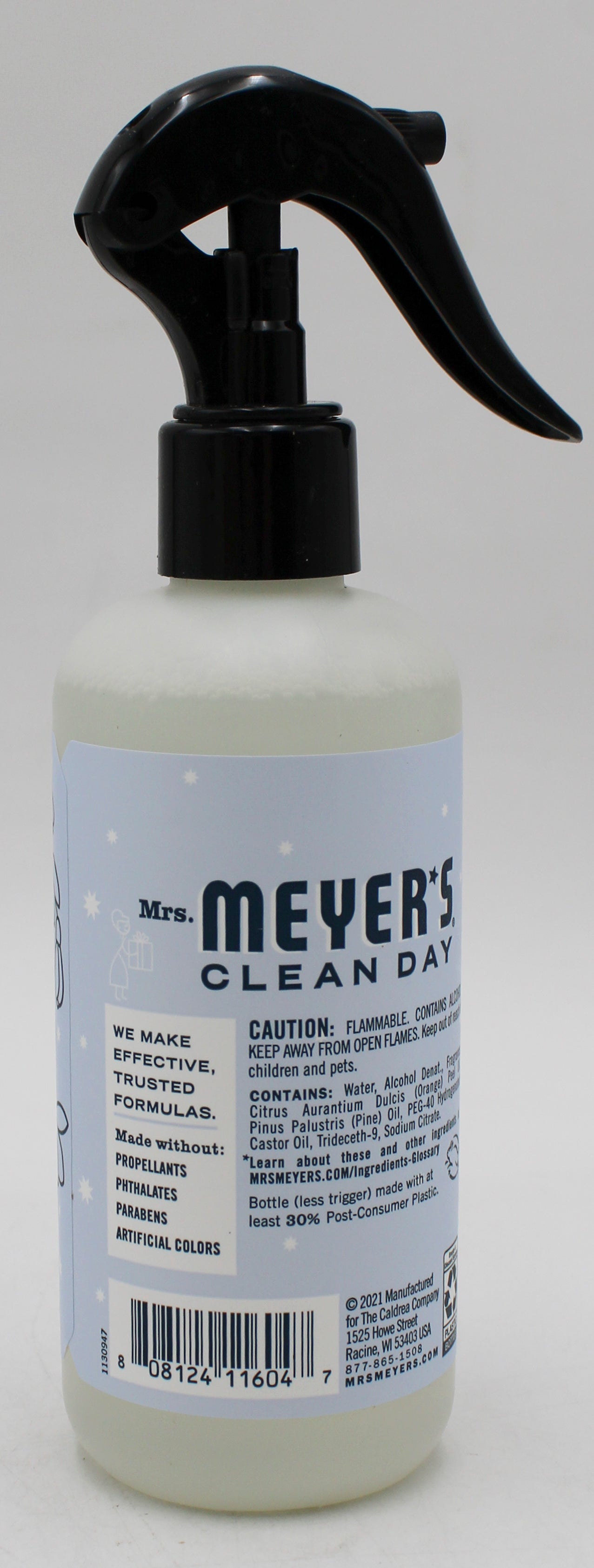 MRS MEYERS ROOM FRESHENER SNOWDROP 8oz US