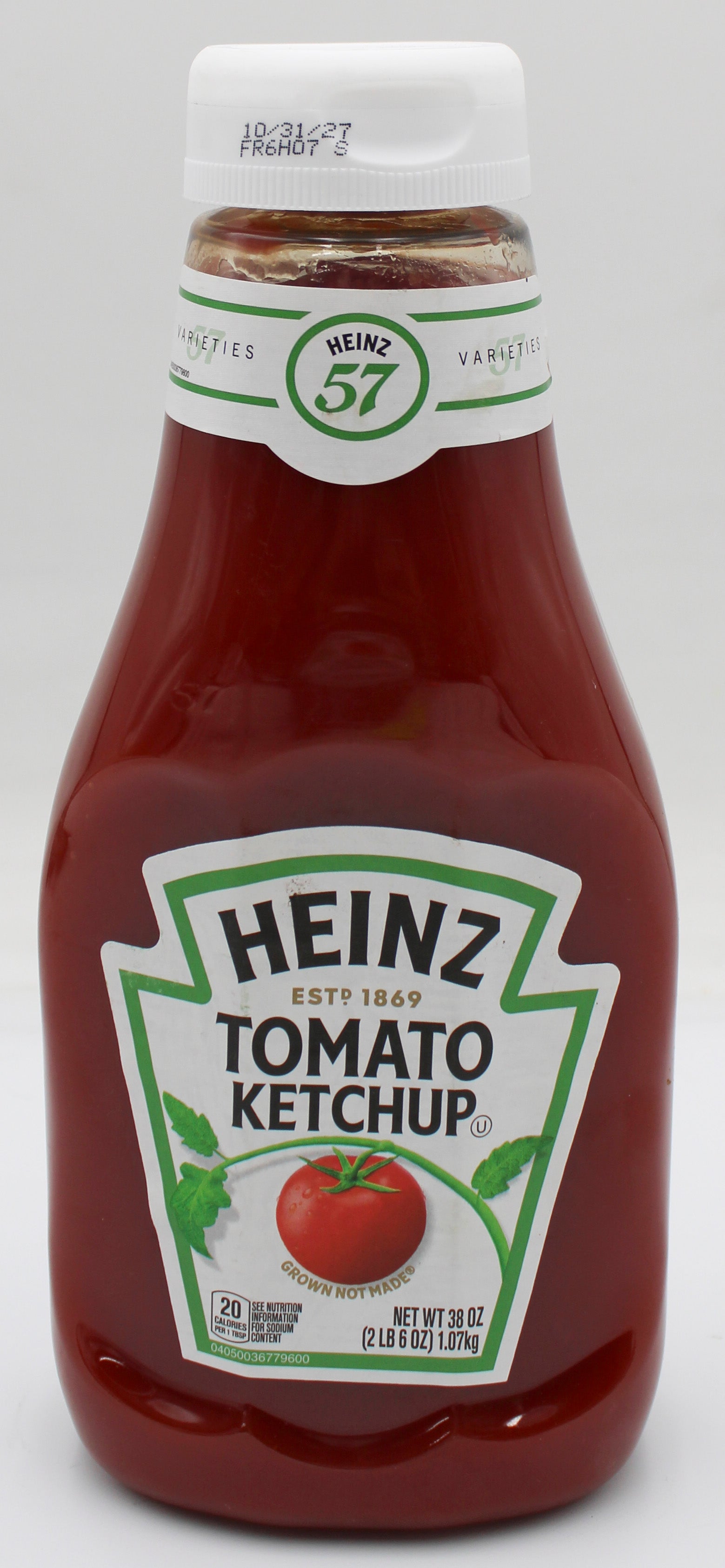 HEINZ KETCHUP 38oz. BB 10/31/2027 IMPERFECT