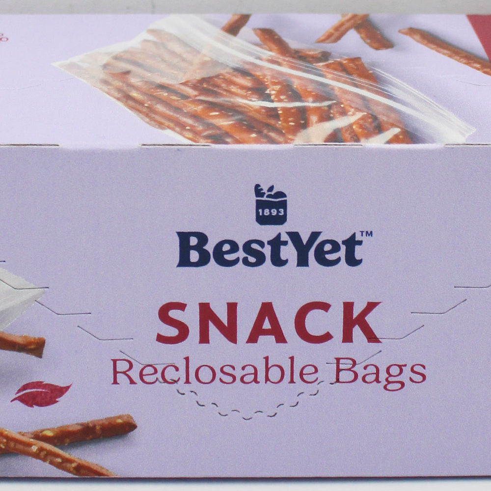 BEST YET 50 CT RECLOSABLE SNACK BAGS NI