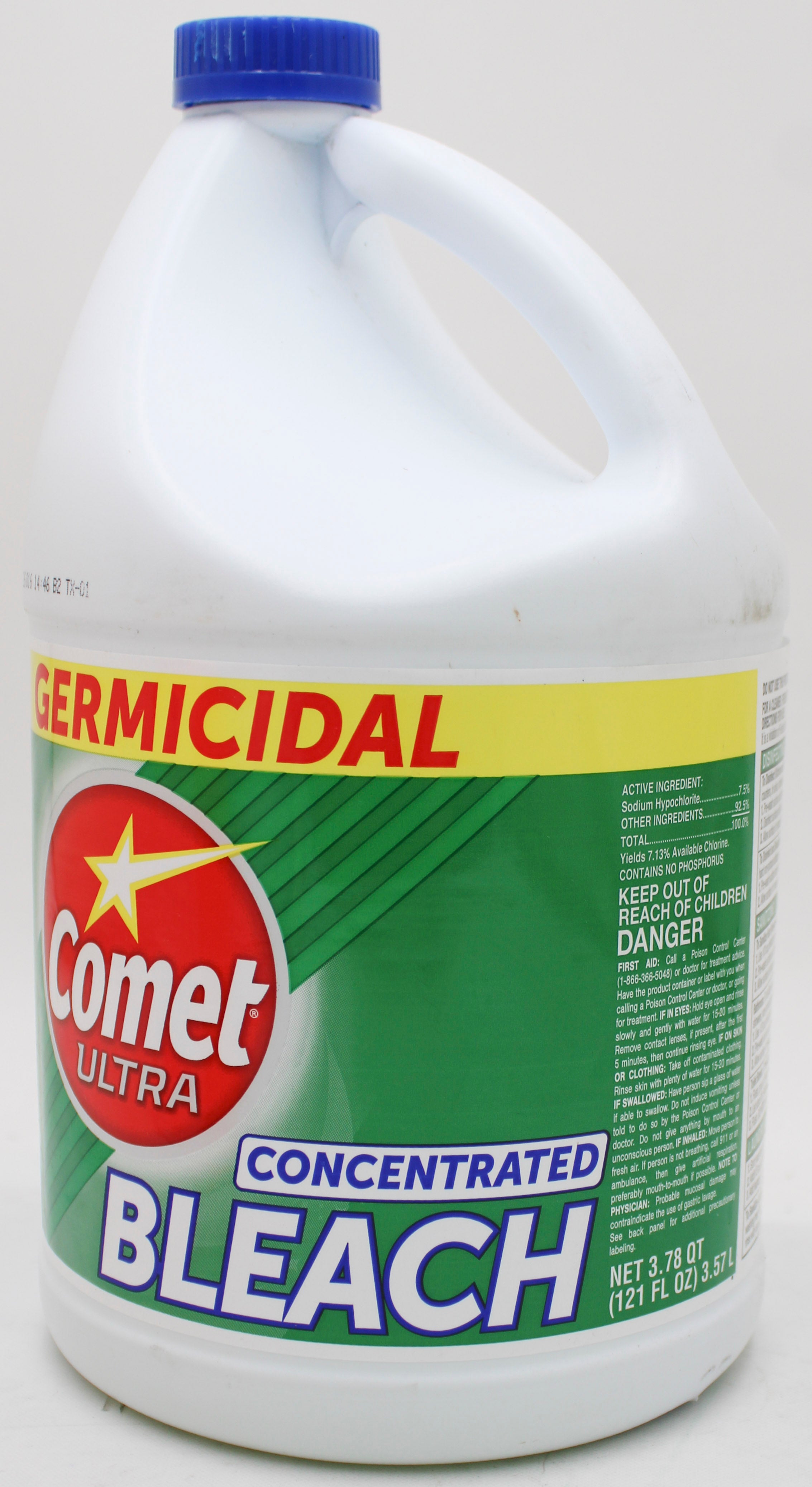 COMET GERMICIDAL BLEACH 121oz. UNSCENTED NI