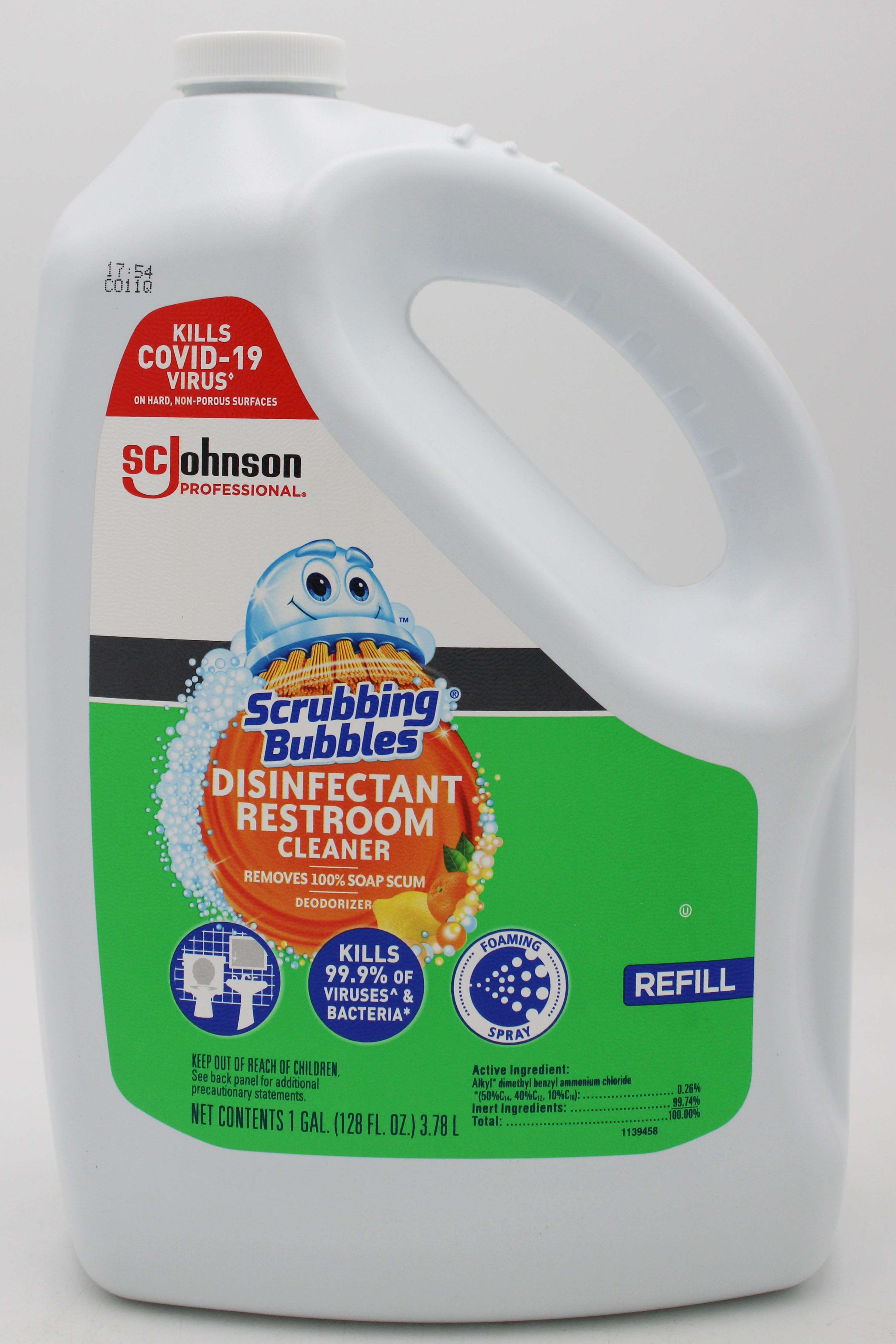 SP SCRUBBING BUBBLES DISINFECTANT CLEANER REFILL 128oz.