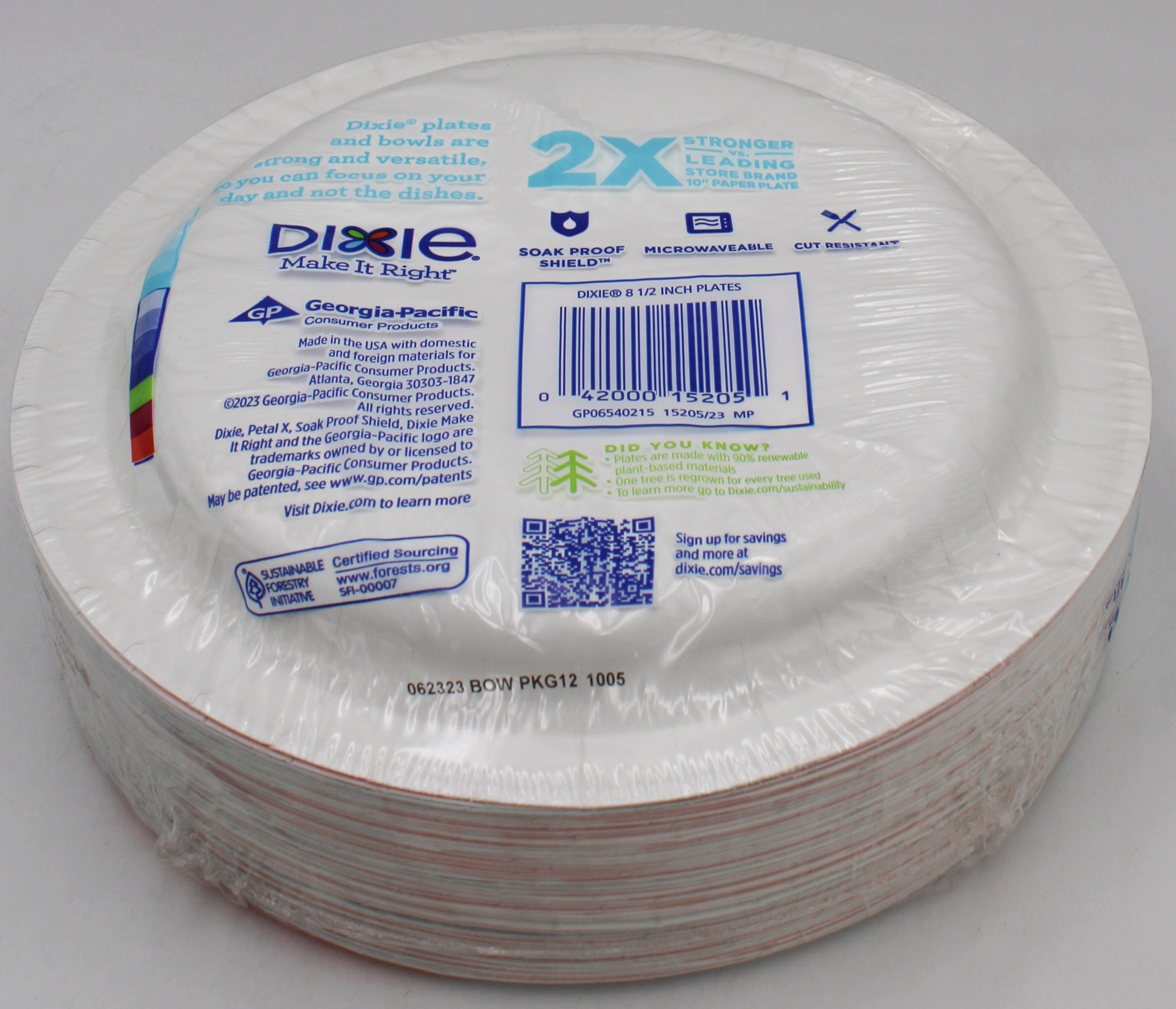 DIXIE PLATES 8 1/2 IN 154CT