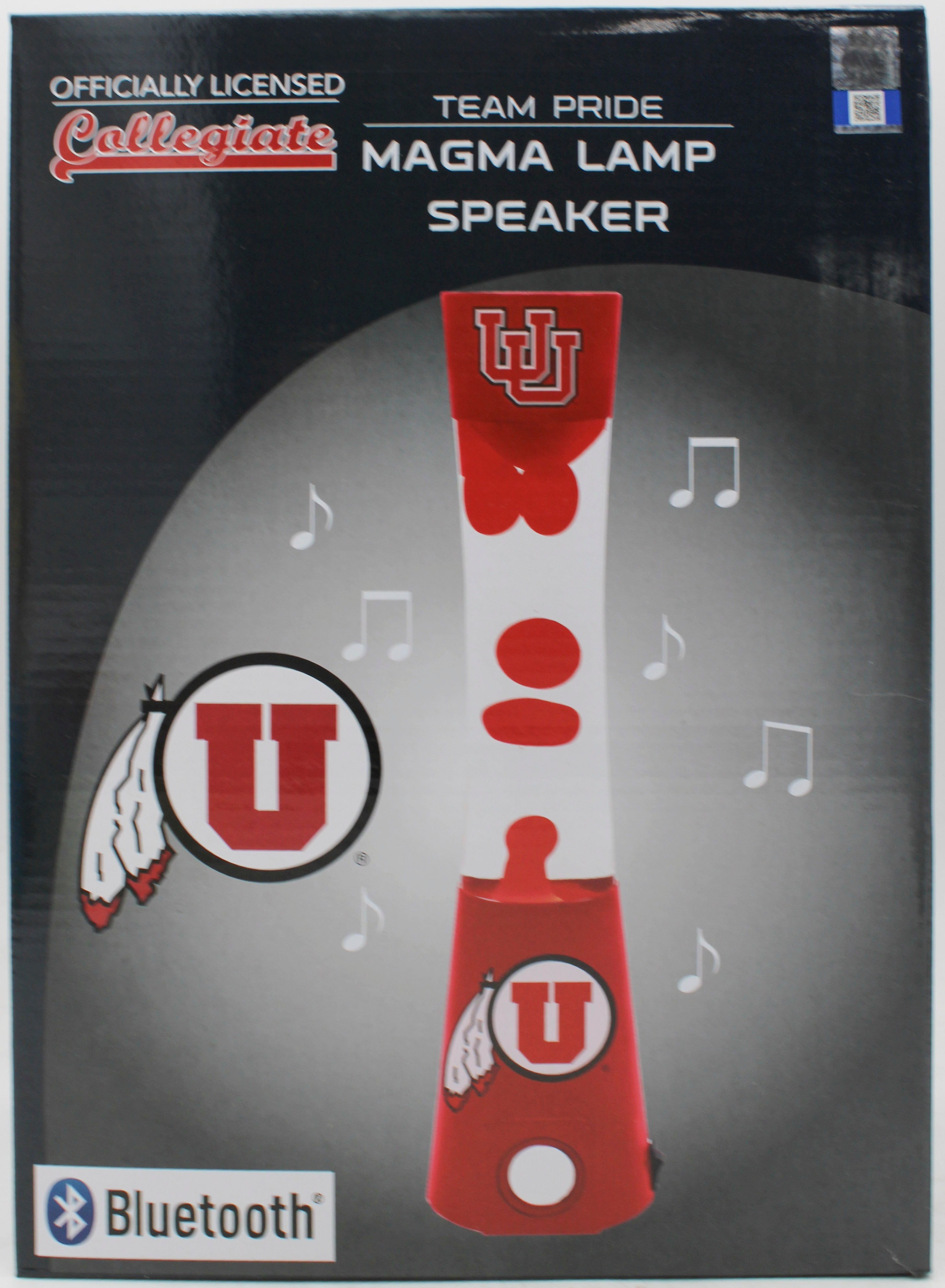 NCAA UTAH UTES LAVA LAMP SPEAKER 16.5"