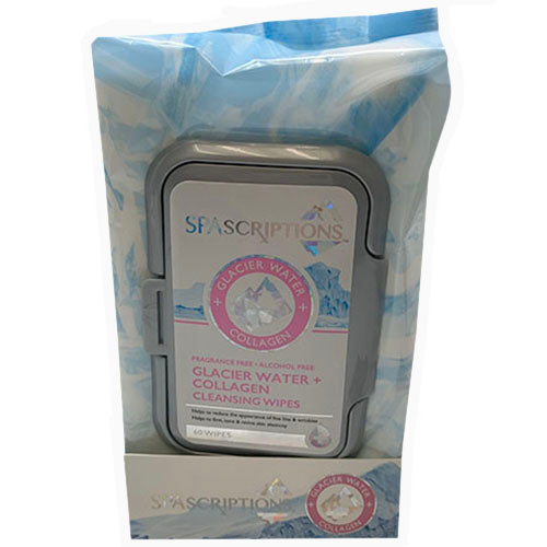 Makeup Cleansing Wipes Collagen 60ct - Wholesale Pack