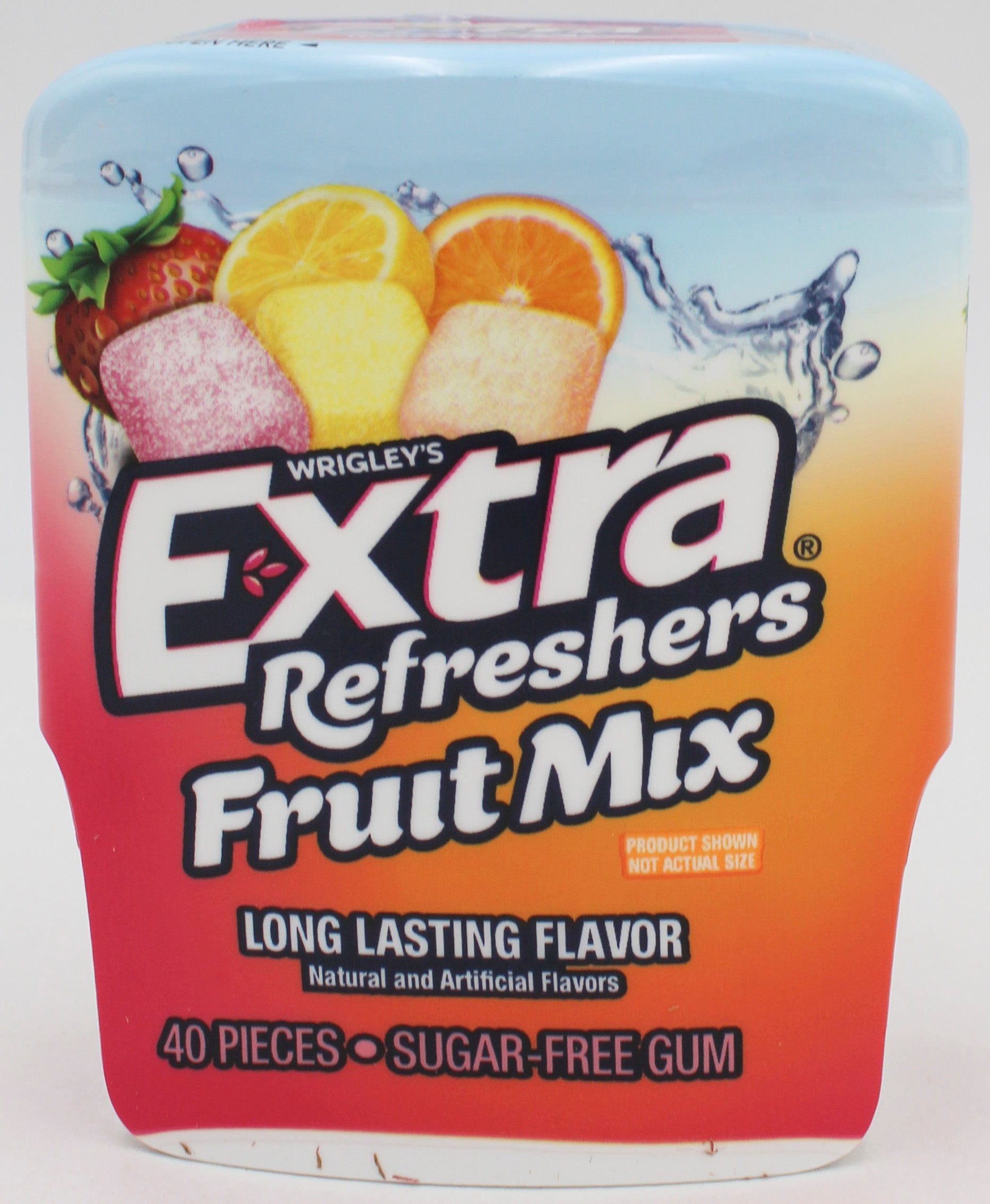 EXTRA REFRESHERS SUGAR FREE FRUIT MIX 40 PC BB 7/16/26