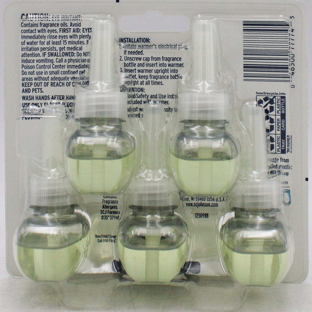 SP GLADE PISO CLEAN LINEN OIL REFIL 5CT 3.35oz