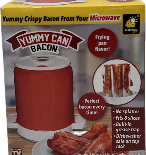 SP ASVT YUMMY CAN BACON MICROWAVE BACON COOKER NI ...