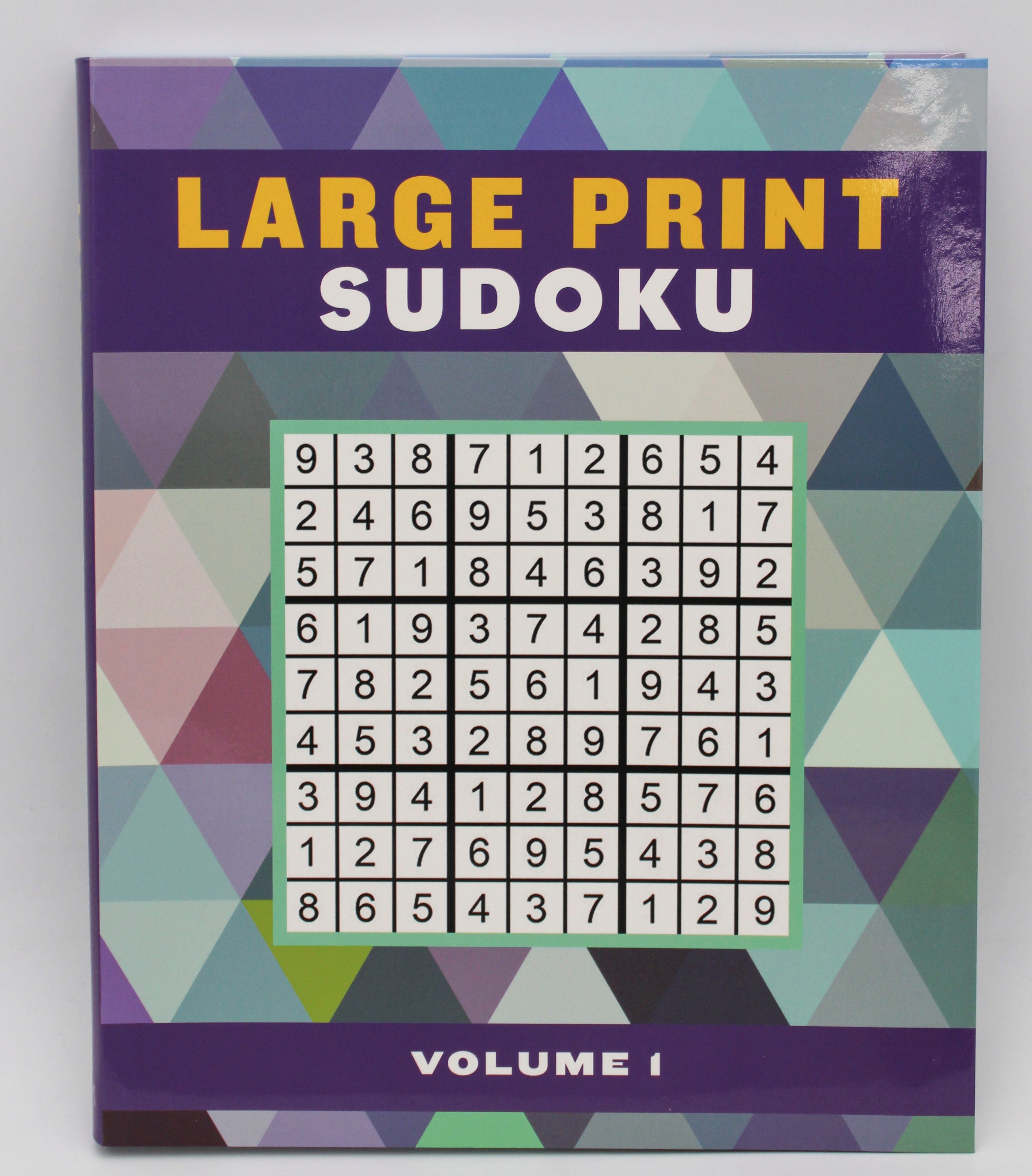 LARGE PRINT SUDOKU VOLUME 1 PUZZLE BOOK 256PG. PP $12.99