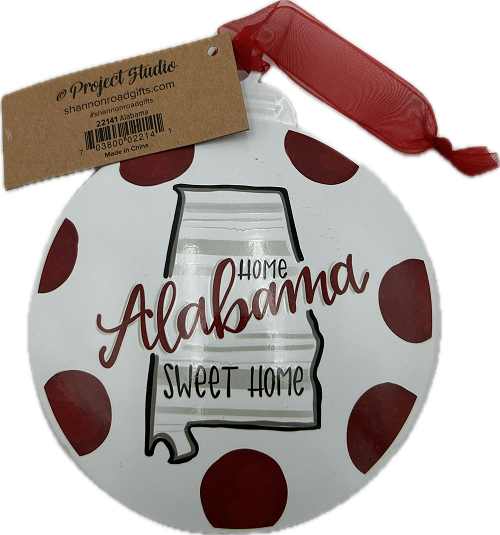 ALABAMA METAL ORNAMENT