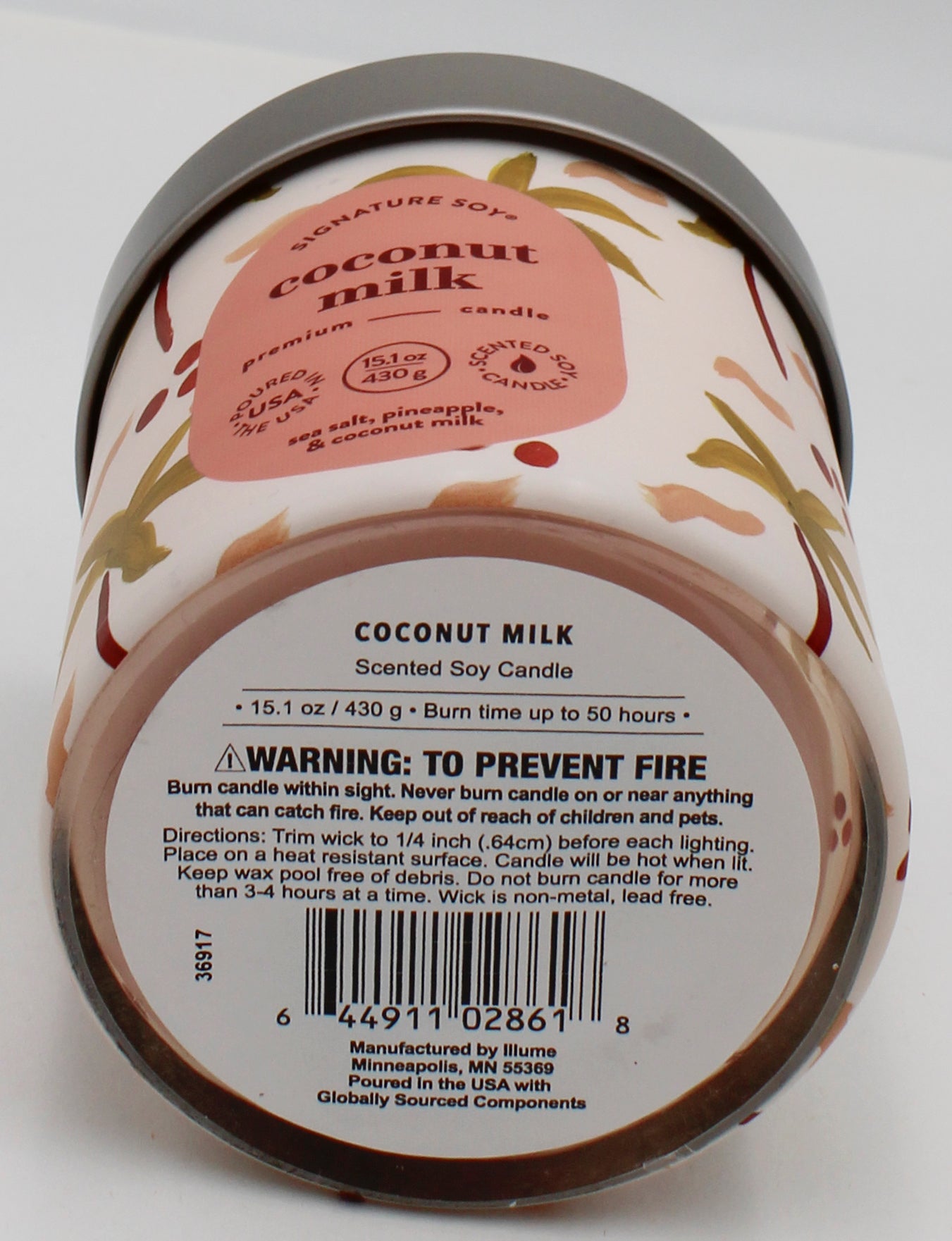 SIGNATURE SOY JAR CANDLE COCONUT MILK 15.1oz