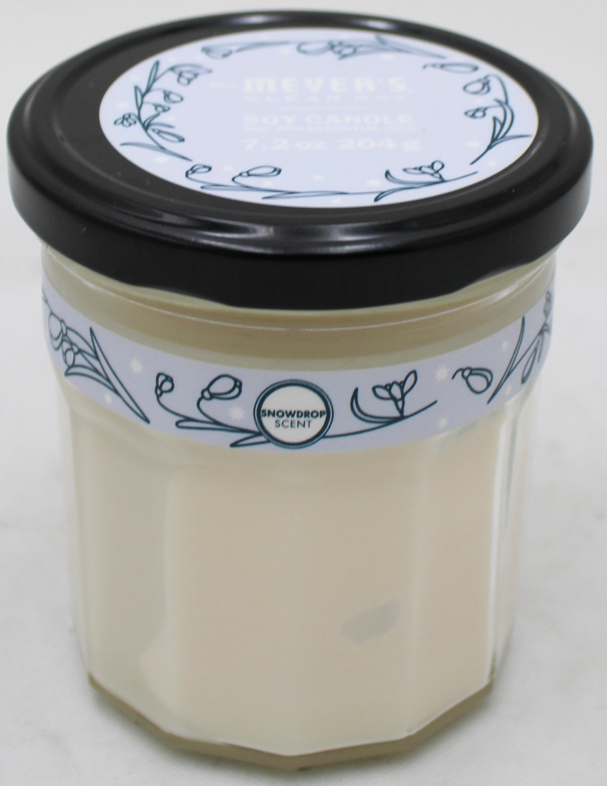 MRS MEYERS SOY CANDLE SNOW DROP 7.2oz US