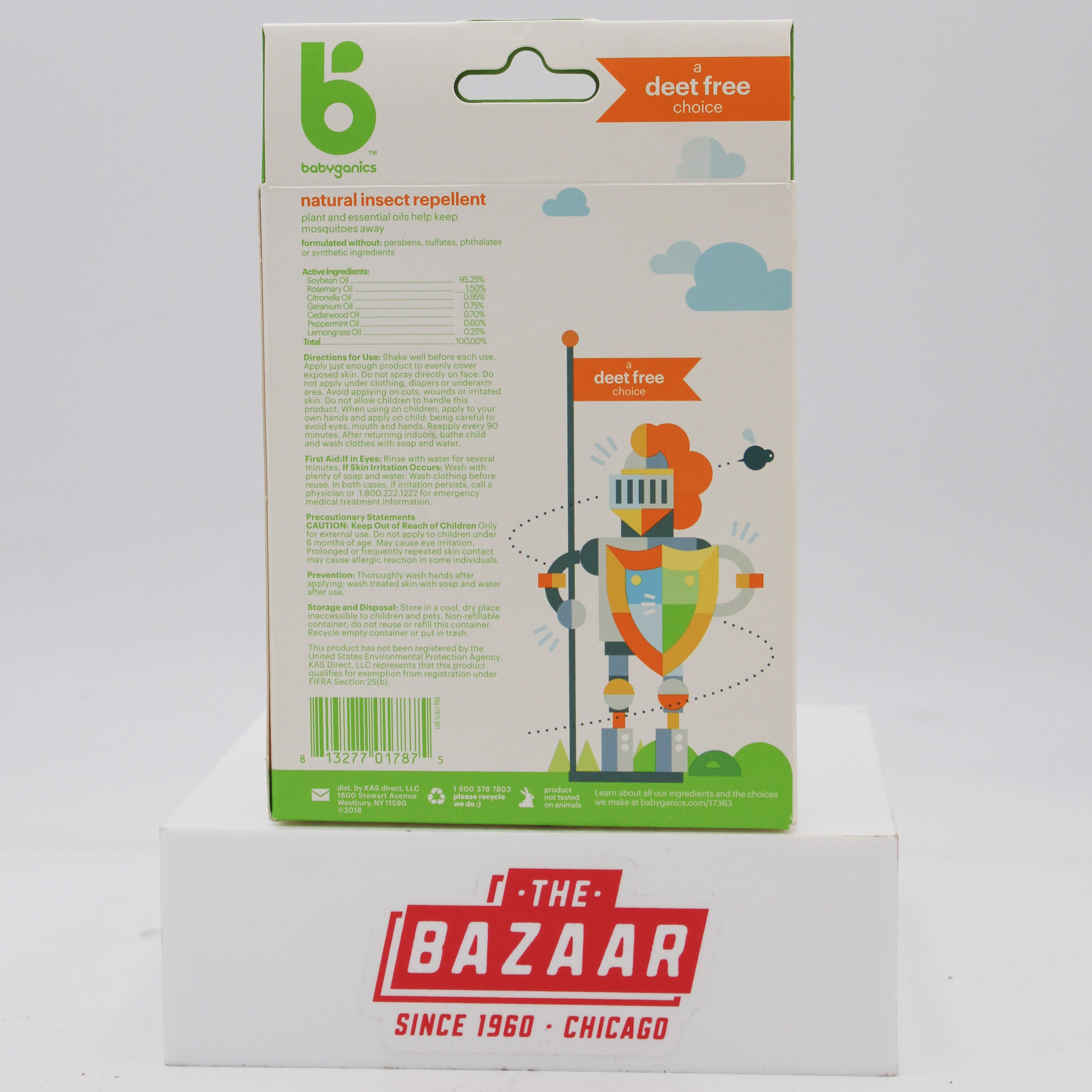 HOLD BBGX 2pk Bug Spray 2nd UPC 2oz/6 US EXPIRED 2/21-6/23