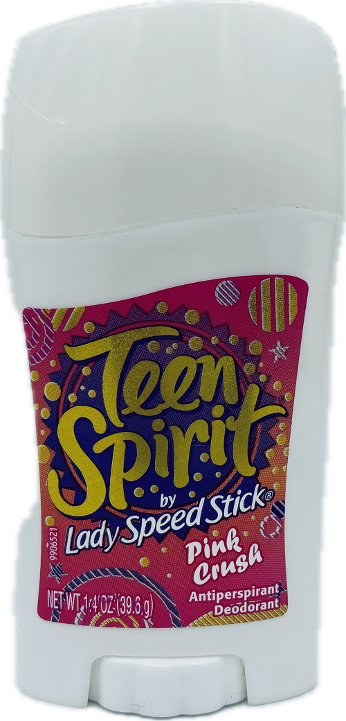 TEEN SPIRIT BY LADY SPEED STICK  1.4oz PINK CRUSH  EXP 10/31/25 NI