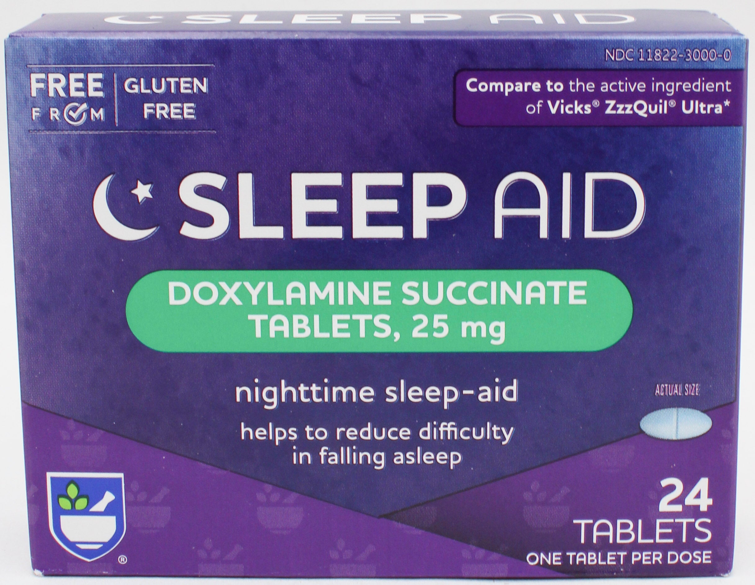 RITE AID NIGHTTIME SLEEP AID TABLETS 24ct EXP 10/31/2027 COMPARES TO Unisom.