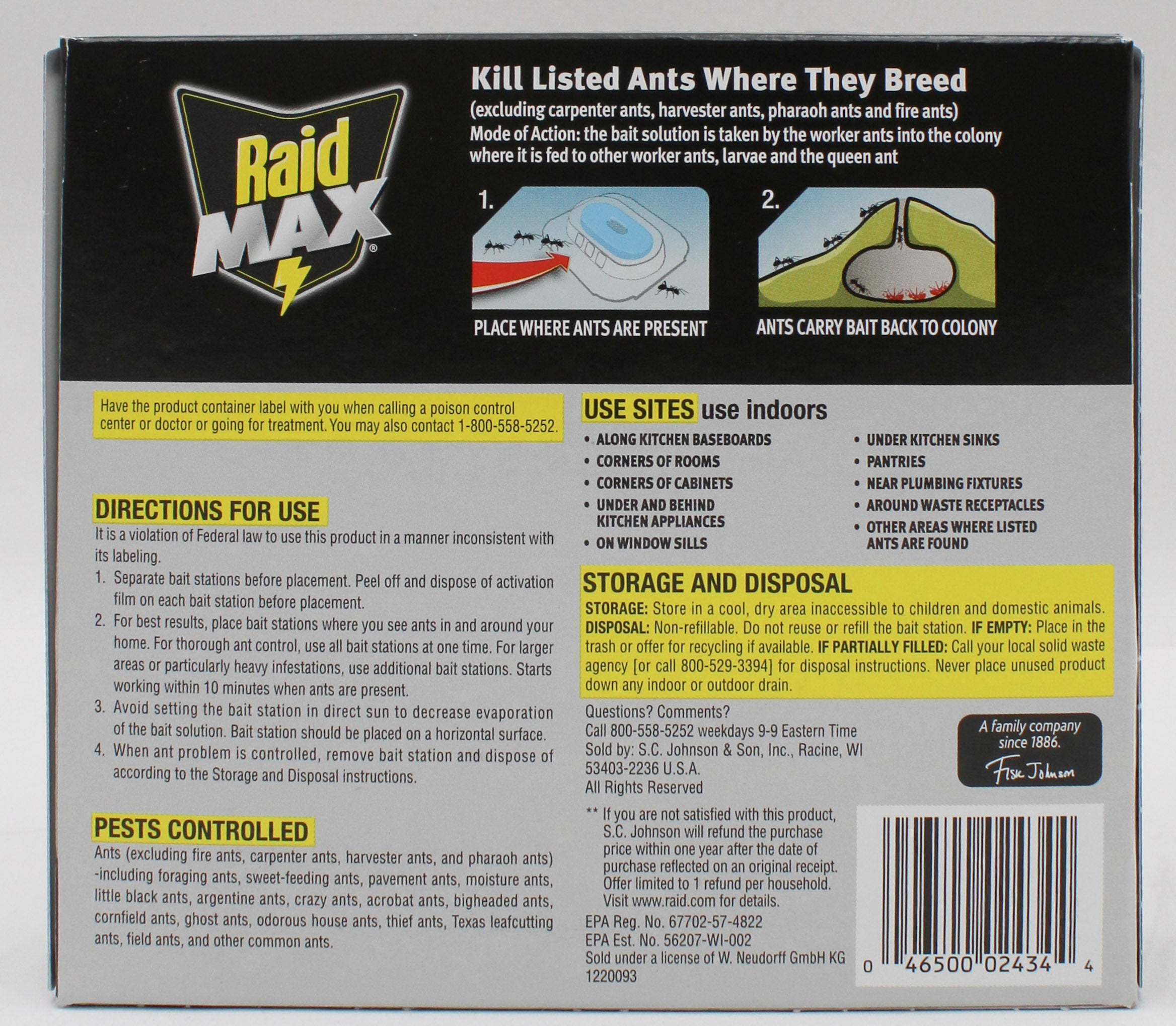 SP RAID MAX LIQUID ANT BAIT 4CT
