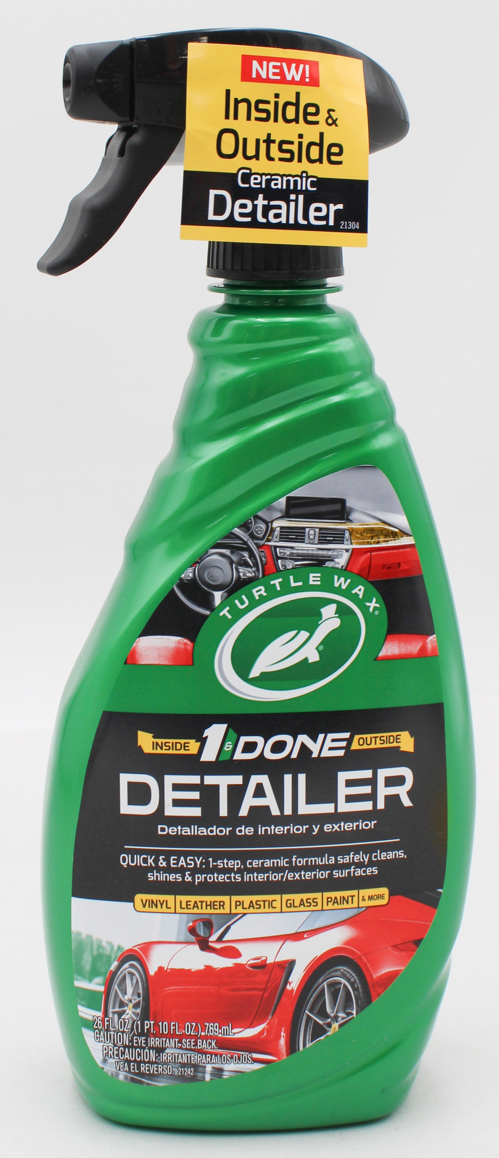 SP TURTLE WAX INSIDE & OUTSIDE CERAMIC DETAILER 26oz