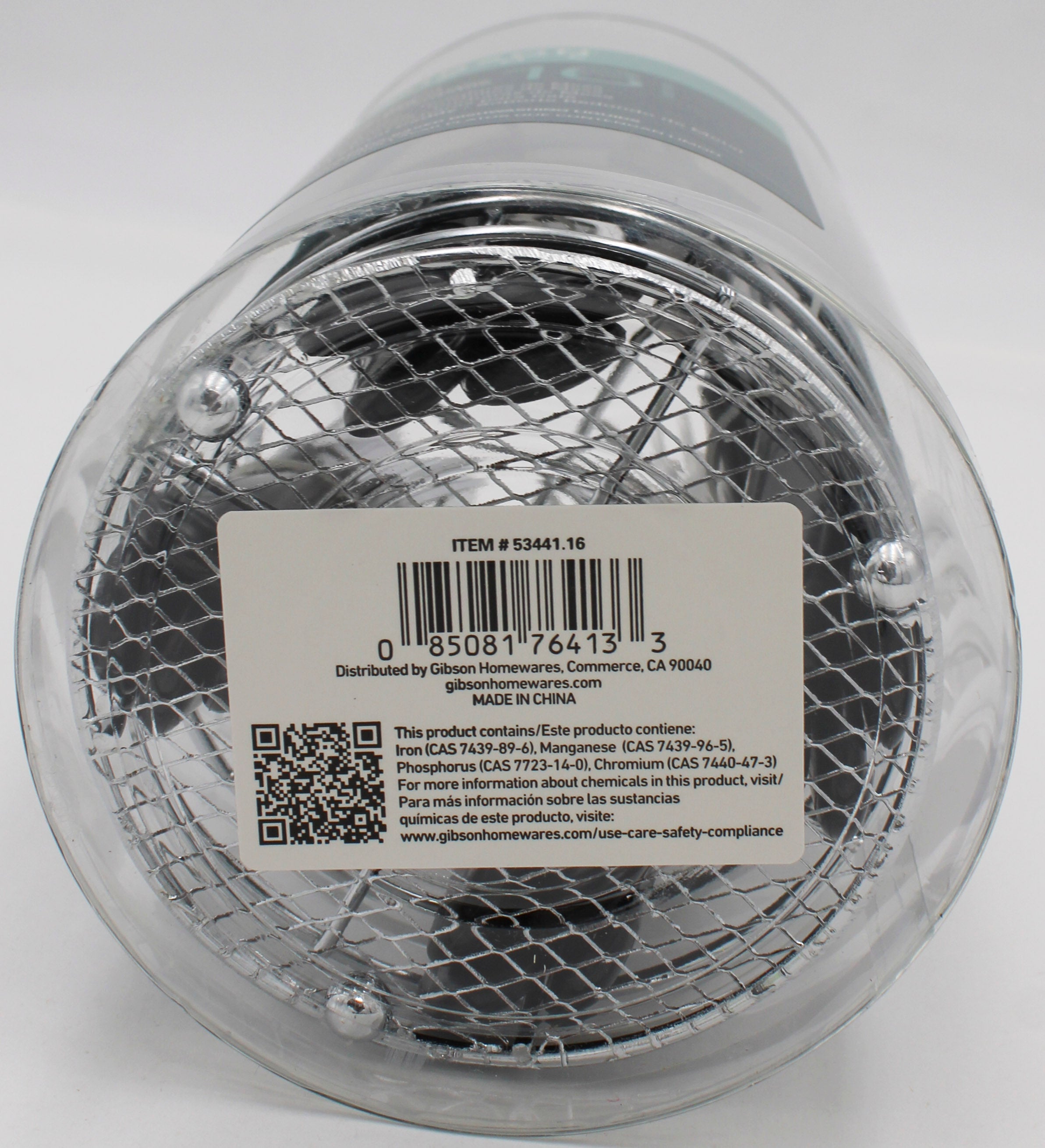 GIBSON EVERYDAY STAINLESS STEEL FLATWARE SET - BLACK 16pc NI