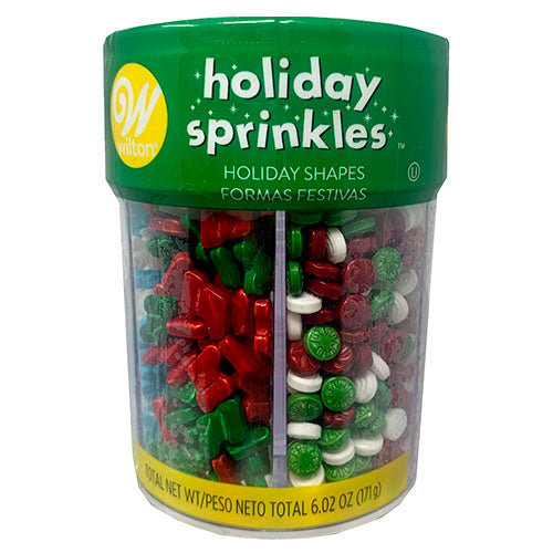 WILTON.SPRINKLS 6.02oz(6/21)HOLIDAY