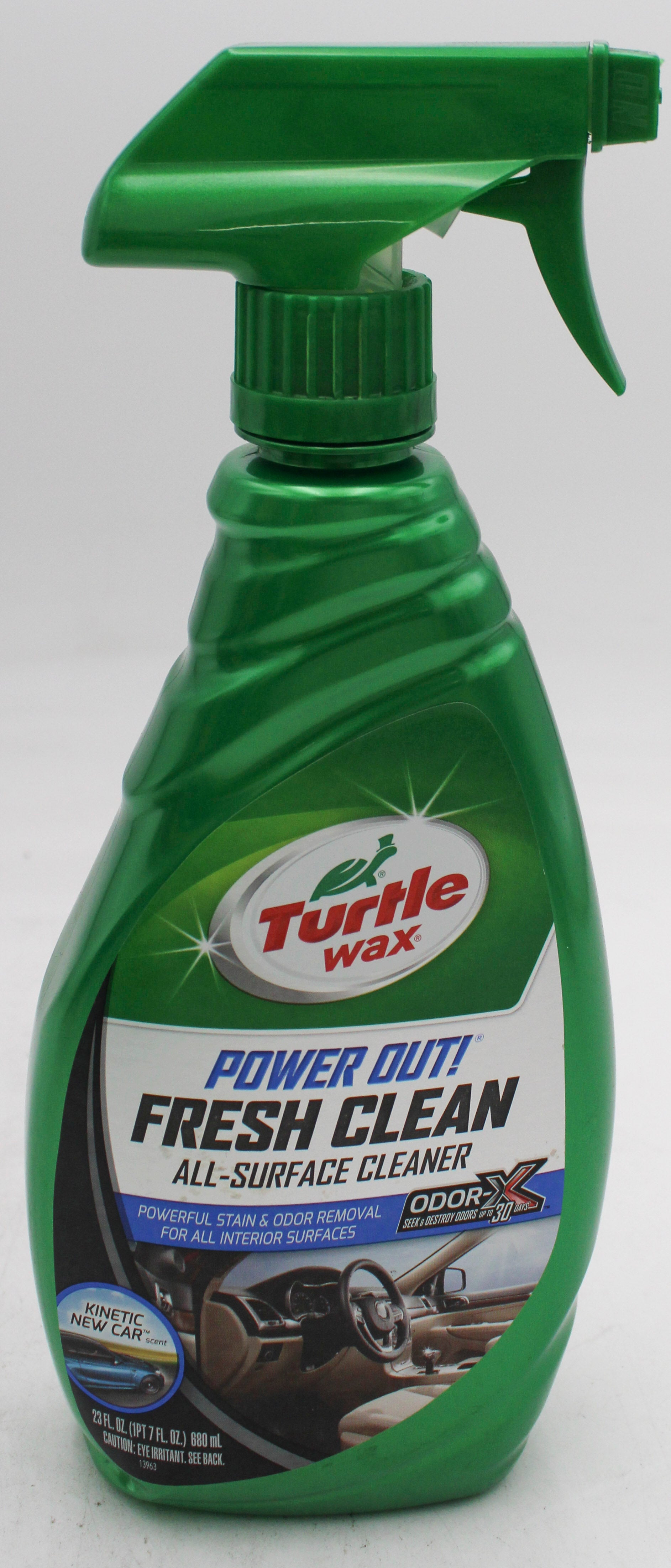 SP TURTLE WAX ALL SURFACE CLEANER 23oz KINETIC NEW CAR SCENT
