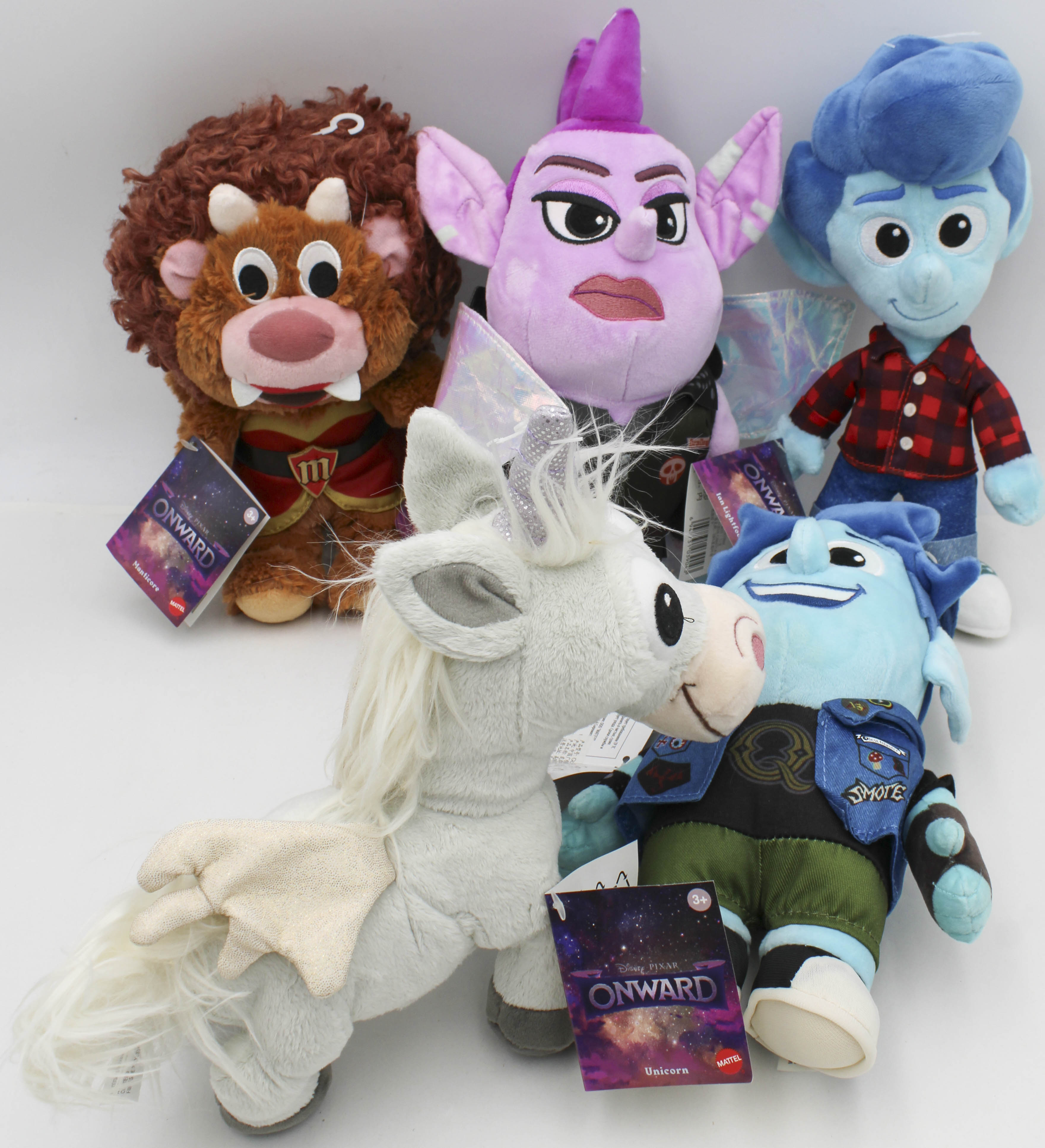 DISNEY PIXAR ONWARD BASIC PLUSH ASSORTED