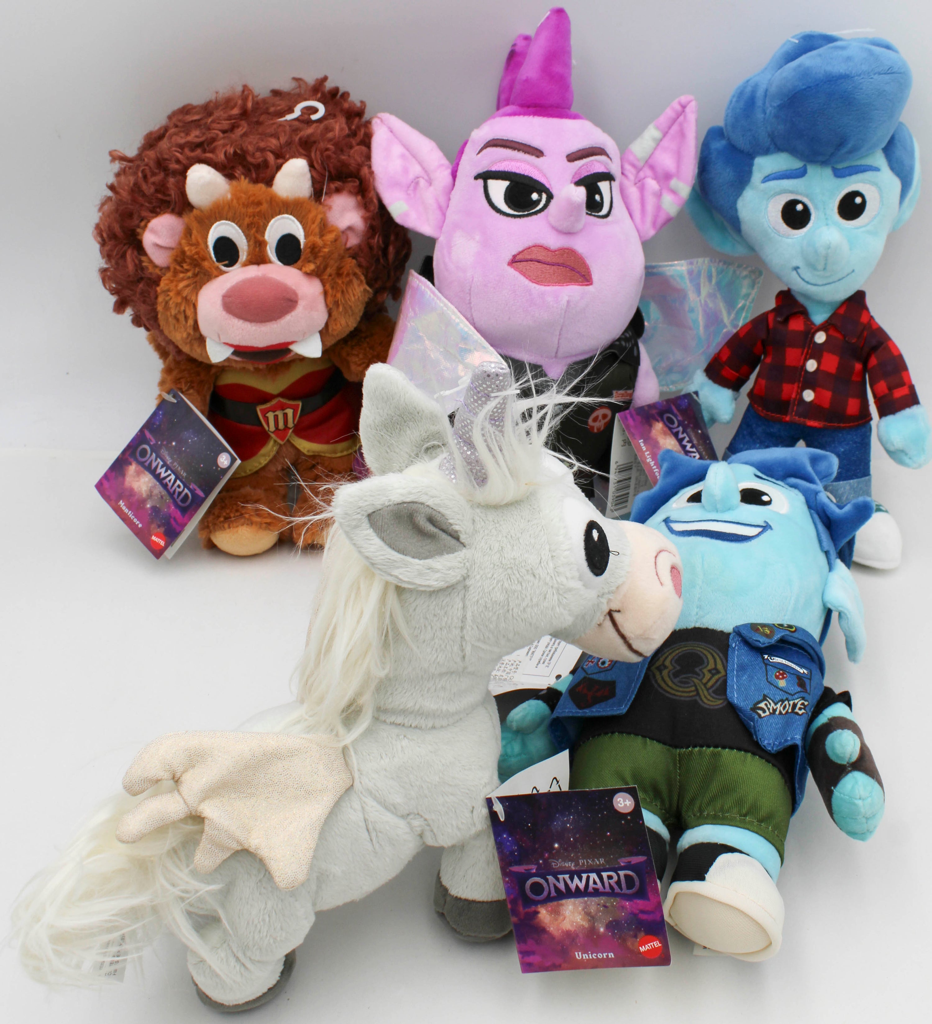 DISNEY PIXAR ONWARD BASIC PLUSH ASSORTED