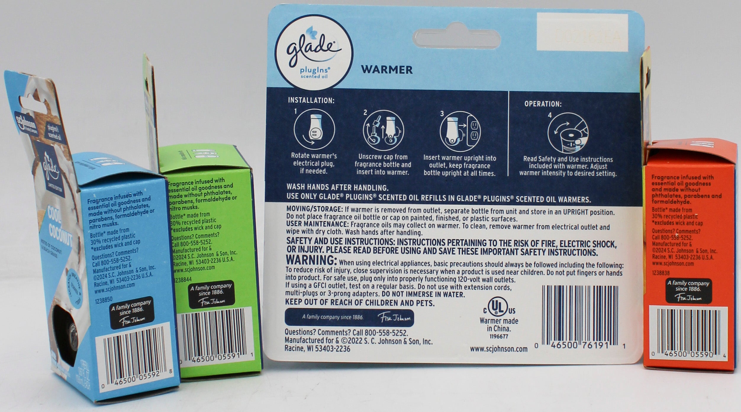 GLADE SPRING PLUGINS SCENTED OIL PPK