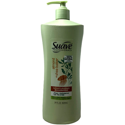 SUAVE SHAMPOO 28oz-ALMOND+SHEA