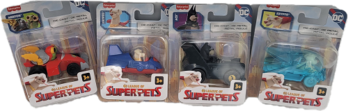 FISHER PRICE DC LEAGUE OF SUPER PETS VEHICLE ASST