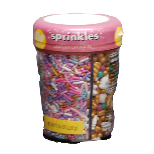 WILTON SPRINKLE UNICORN 3CELLS 7.76 OZ