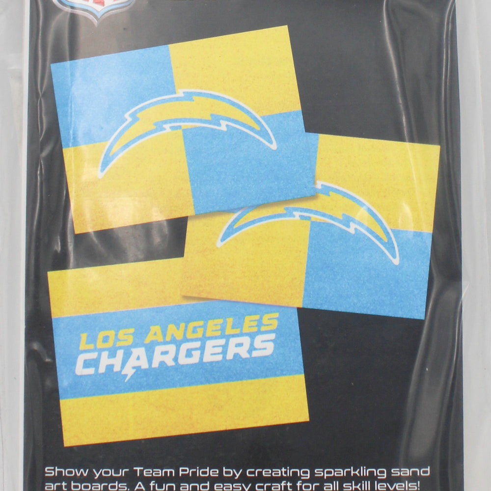 NFL LOS ANGELES CHARGERS SAND ART CRAFT KIT