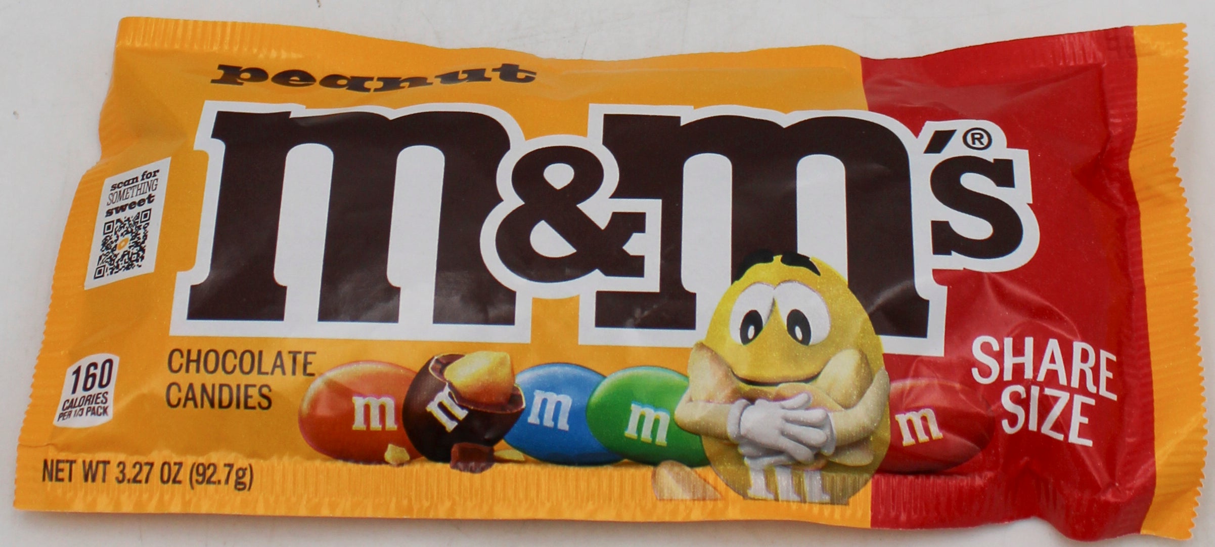 M&Ms PEANUT 3.27 Oz Milk Chocolate Share Size BB 7/1/2026