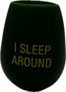 SLEEP AROUND SILICONE WINE CUP 12.5oz