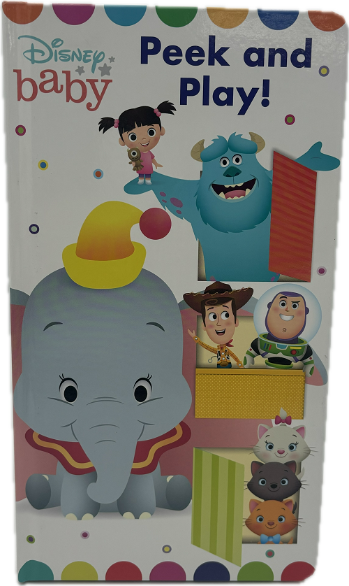 DISNEY BABY: PEEK AND PLAY - BOARD BOOK PP$10.99 US / $14.99 CAN 10pgs